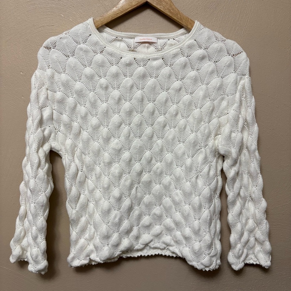 See By Chloe Cloud Dancer Sweater White Size XS